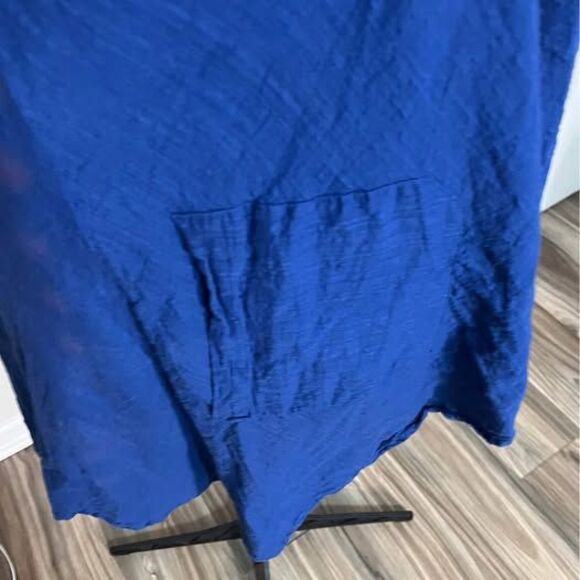 Plus Oversized Like New Belma Button-Up Blouse - One Size Plus 100% Cotton C7102 - Picture 7 of 7